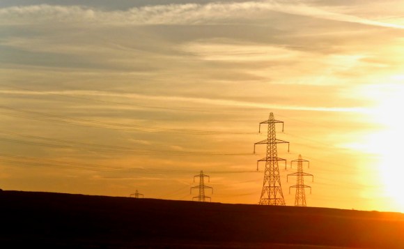Pylon sunset, 24/5/18