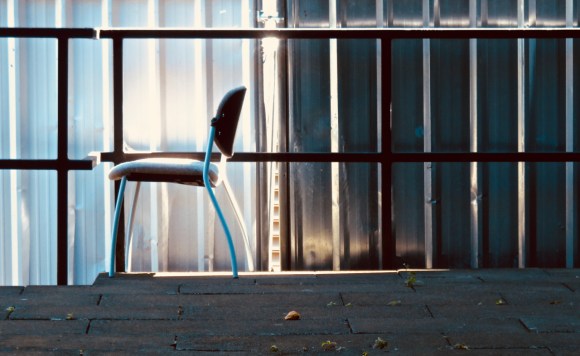 Courtyard chair, 4/7/18