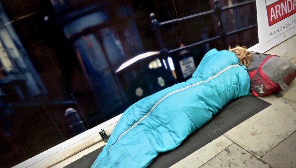 Homeless on Cross Street, 18/7/18