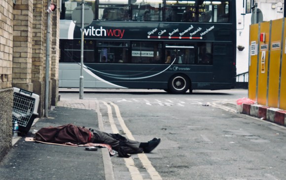 Homeless, Abingdon St., 3/9/18