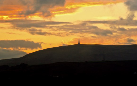 Stoodley Pike sunrise, 13/9/18