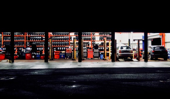 Burnley garage, 8/11/18