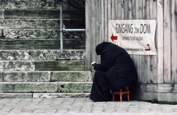 By Regensburg cathedral, 25/11/18