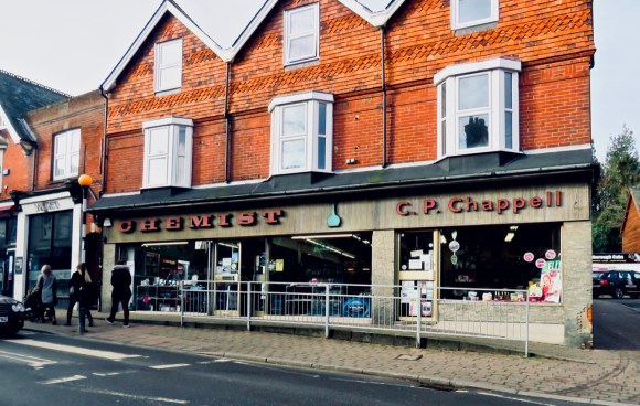 Chappells chemists, 29/1/19