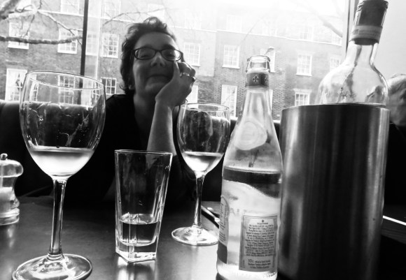 Clare at Carluccios, 25/1/19