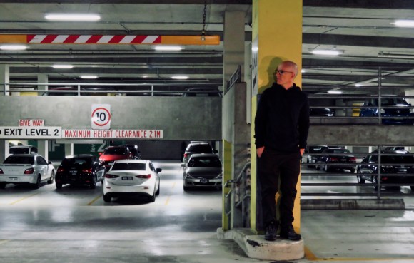 Lee in car park, 11/4/19