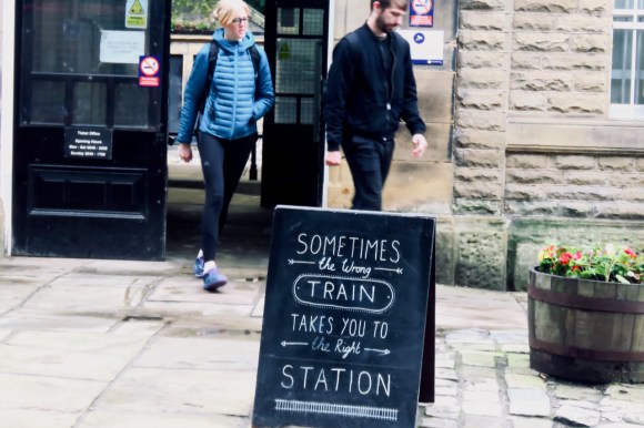 Station sign, 26/6/19
