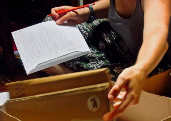 Sorting out, 29/7/19