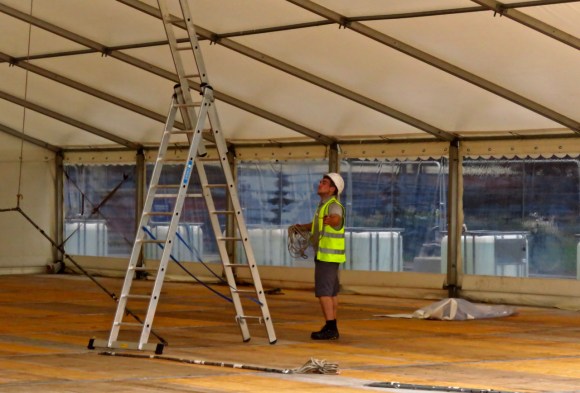 Marquee rises, 12/9/19