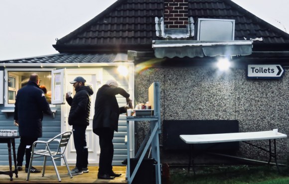 Snack bar, Liversedge FC, 9/11/19
