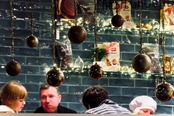 Cafe decorations, 22/12/19