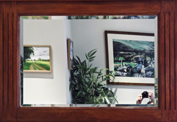 Mirror corner selfie, 7/1/20