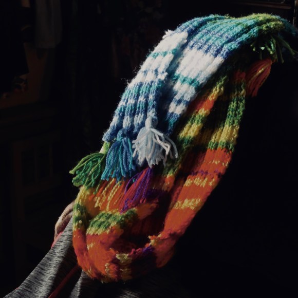 Temperature record scarf, 2/1/20
