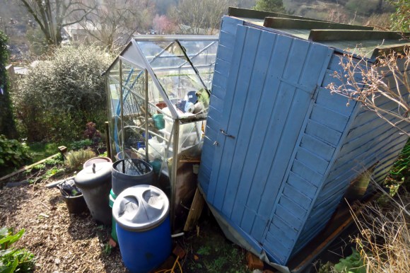 Capsized shed, 13/2/20