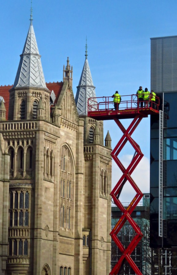 Scissor lift, 5/3/20