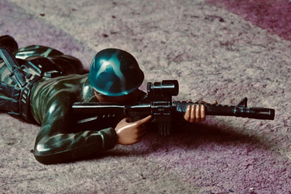 Crawling Action Man, 18/4/20