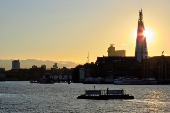Thames sunset, 8/9/20