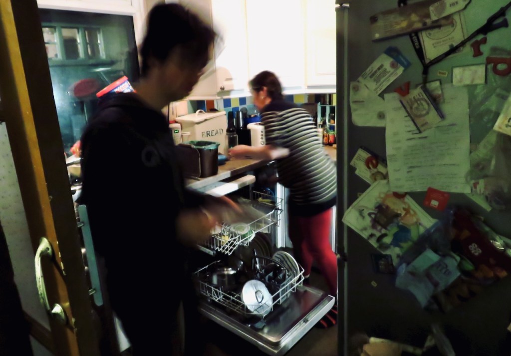 Clare, Joe, kitchen, 16/11/20