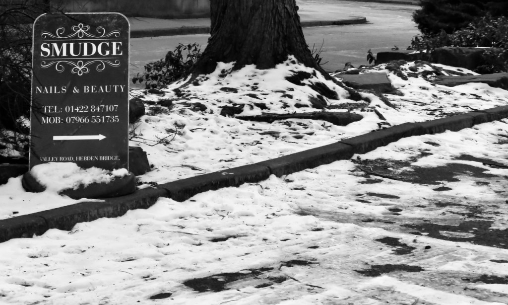 Snowy car park, 13/2/21