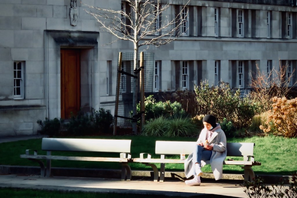 Sun on campus, 2/3/21