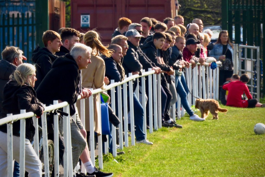 Crowd at Eagley FC, 17/4/21