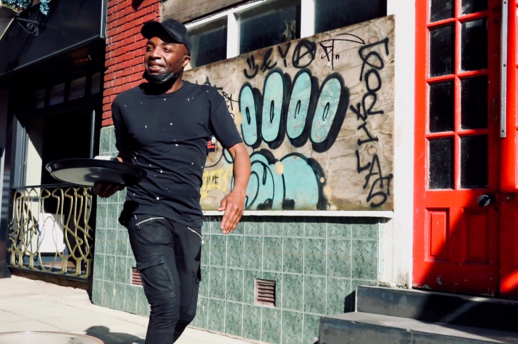 Waiter in Village, 22/4/21