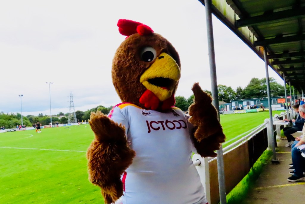 Bantam mascot, 30/8/21