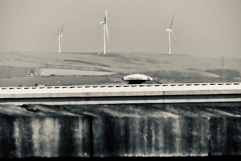 View from Rochdale station, 8/9/21