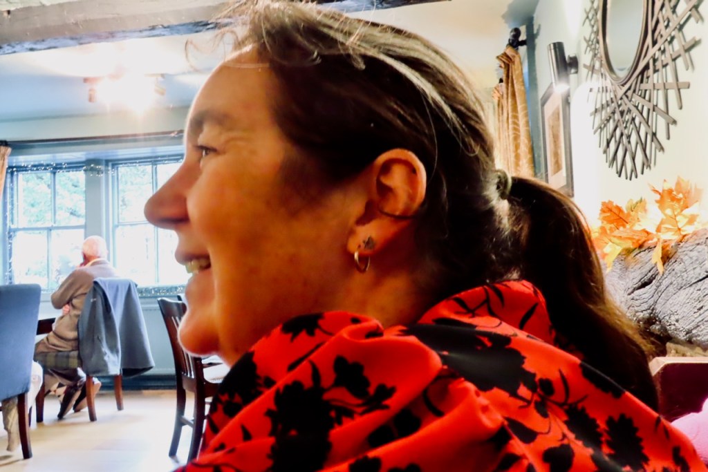 Clare on birthday, 26/10/21