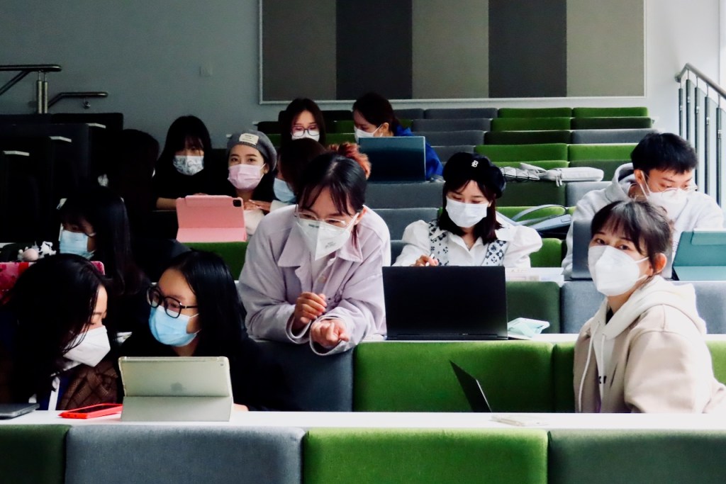 Masked students, 1/10/21