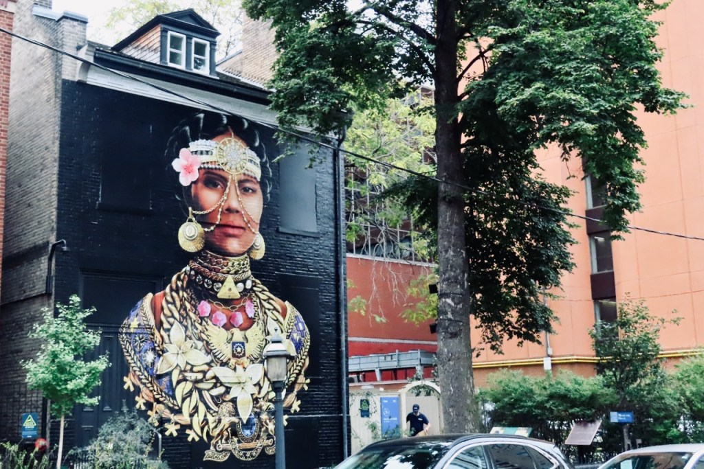 Toronto mural, 13/10/21