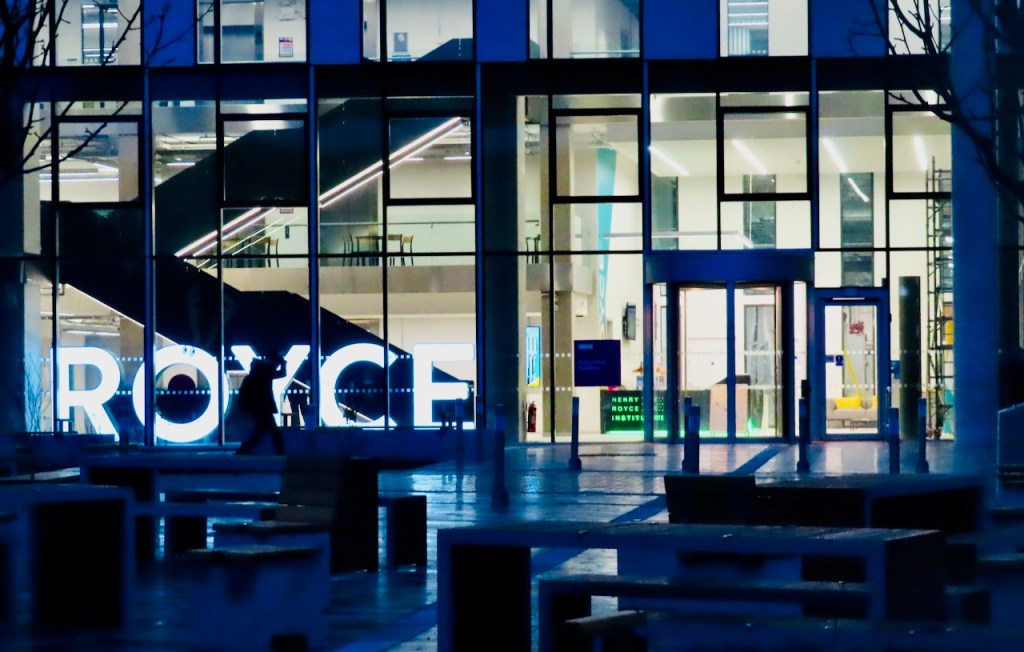 Royce building, early, 7/12/21