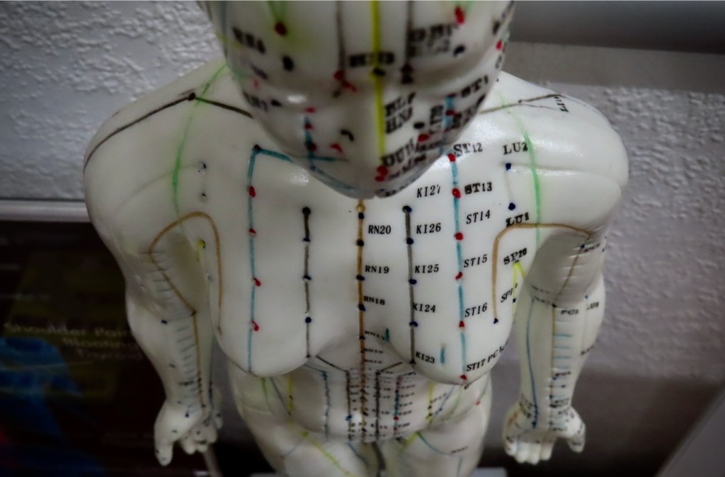 Acupuncture points, 18/1/22