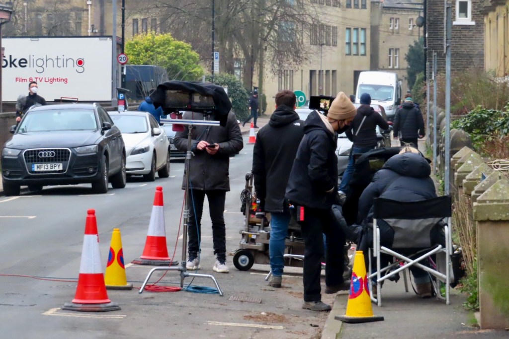 Filming Happy Valley, 24/1/22