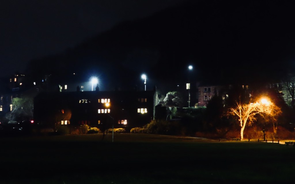 Evening in park, 10/1/22