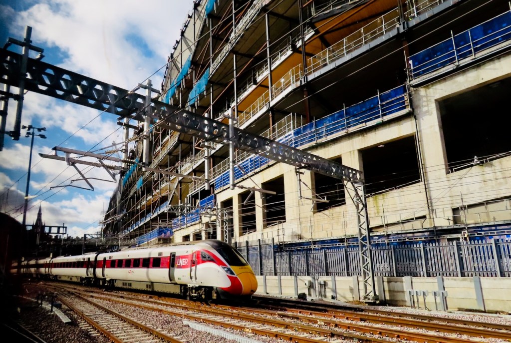 Departing King's Cross, 14/2/22
