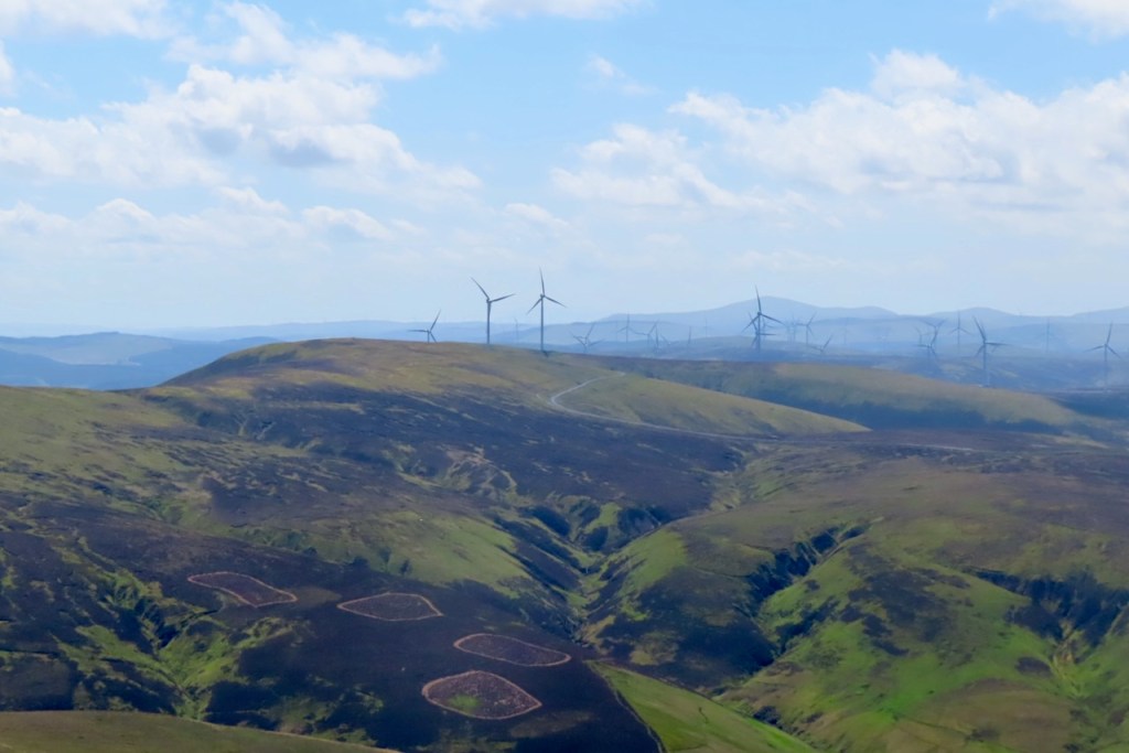 View from Culter Fell, 19/5/22