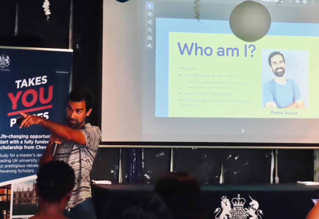 Pedro speaking, 26/1/23