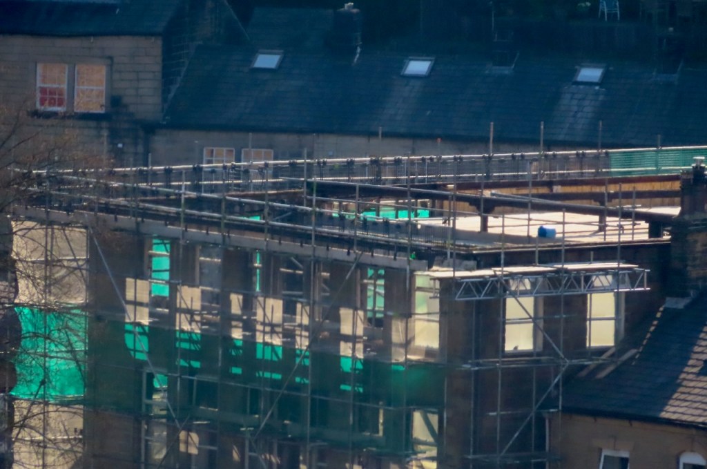 Rebuilding, with green, 18/4/23