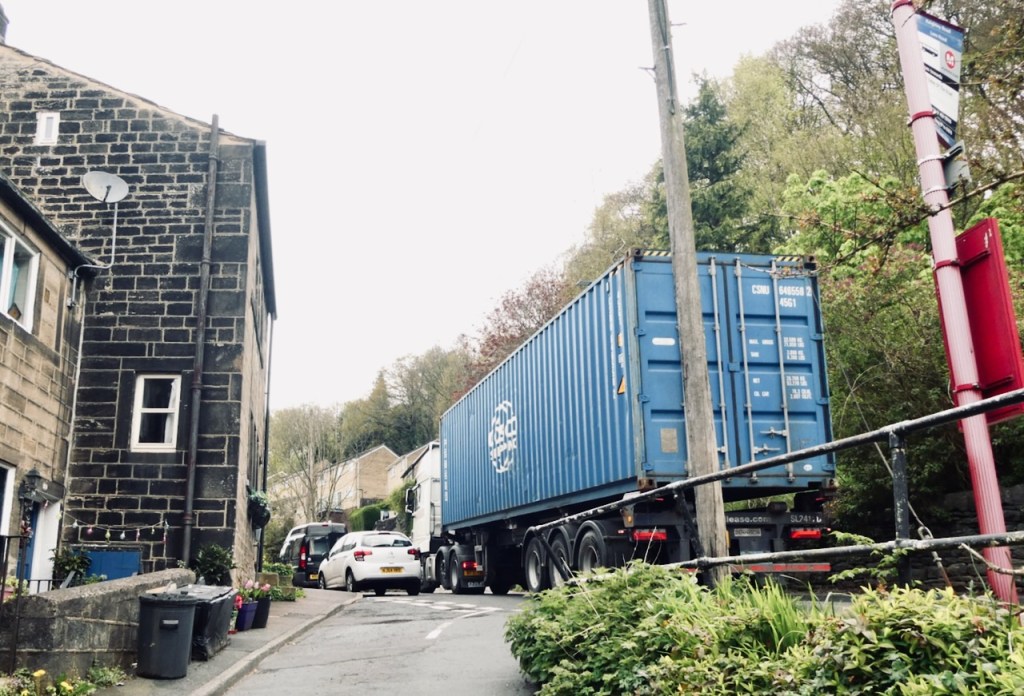 Oversized truck, 2/5/23