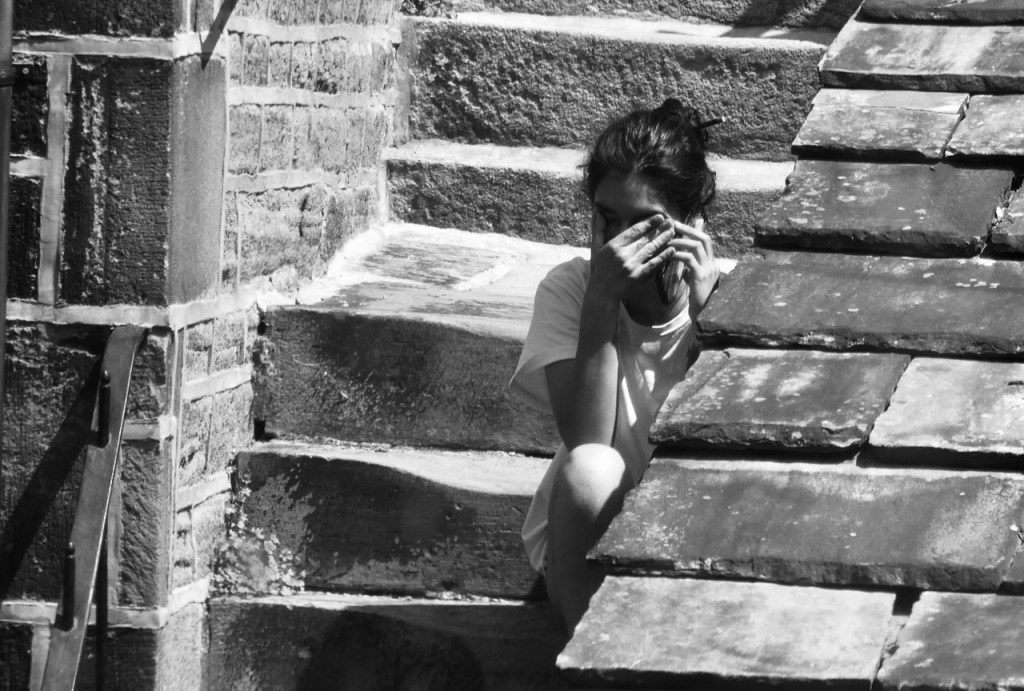 On the steps, 7/7/23