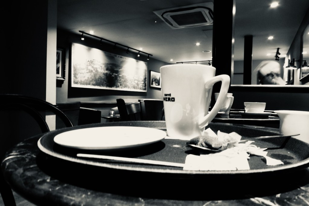 In Caffe Nero, 11/9/23