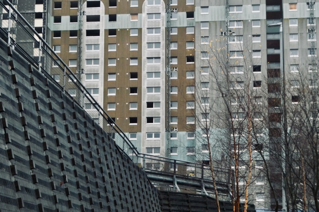 Coatbridge tower block, 23/12/23