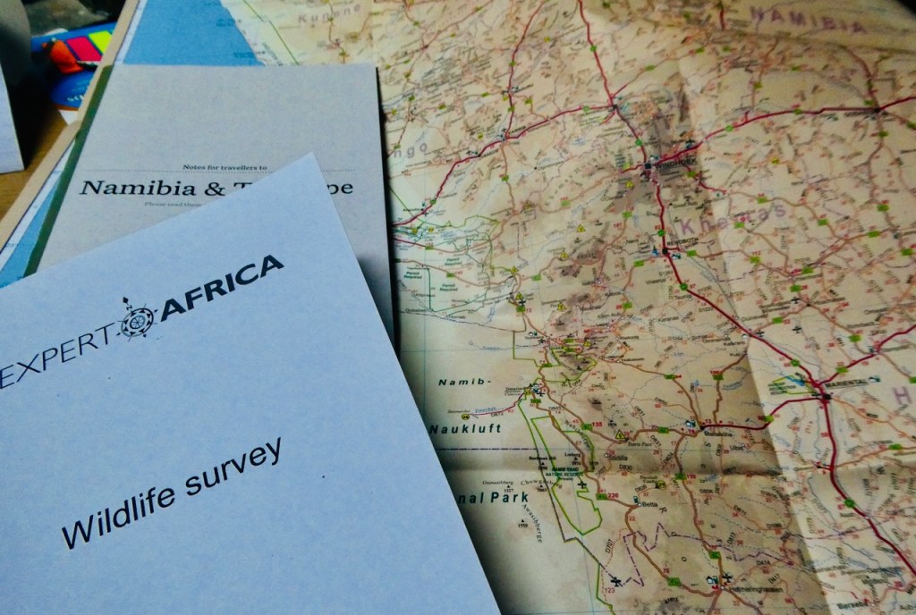 Namibia map, 28/2/24