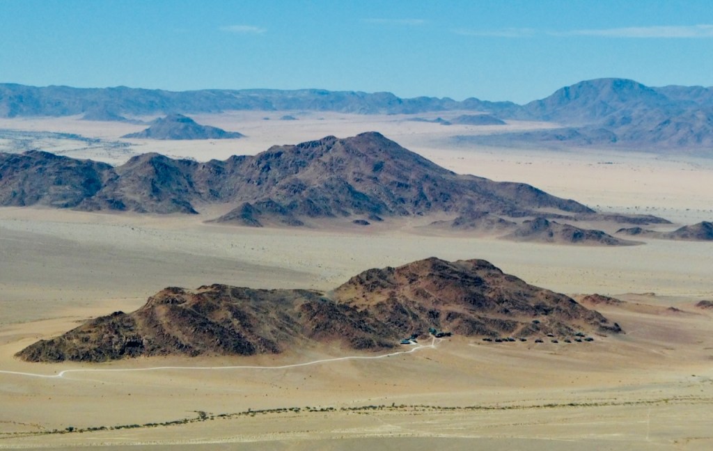 Namib Outpost from air, 15/4/24