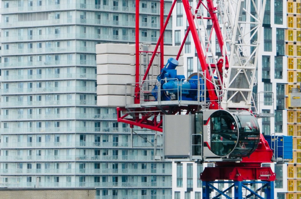 Yonge St building site, 10/6/24