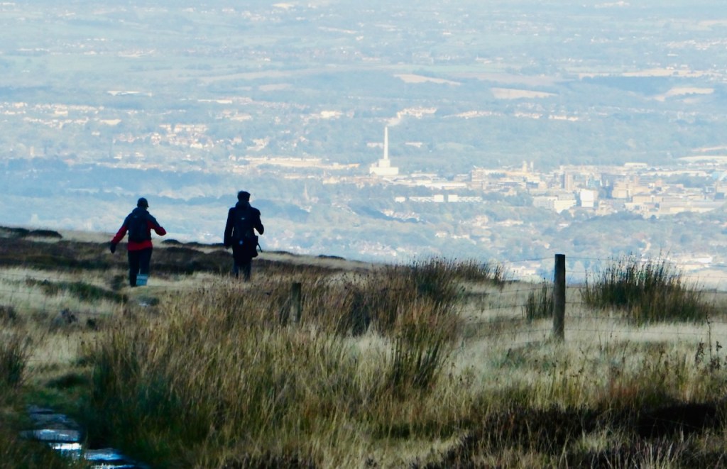 Walkers above Huddersfield, 11/10/24