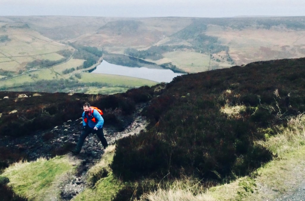 Dove Stones hiker, 23/12/24