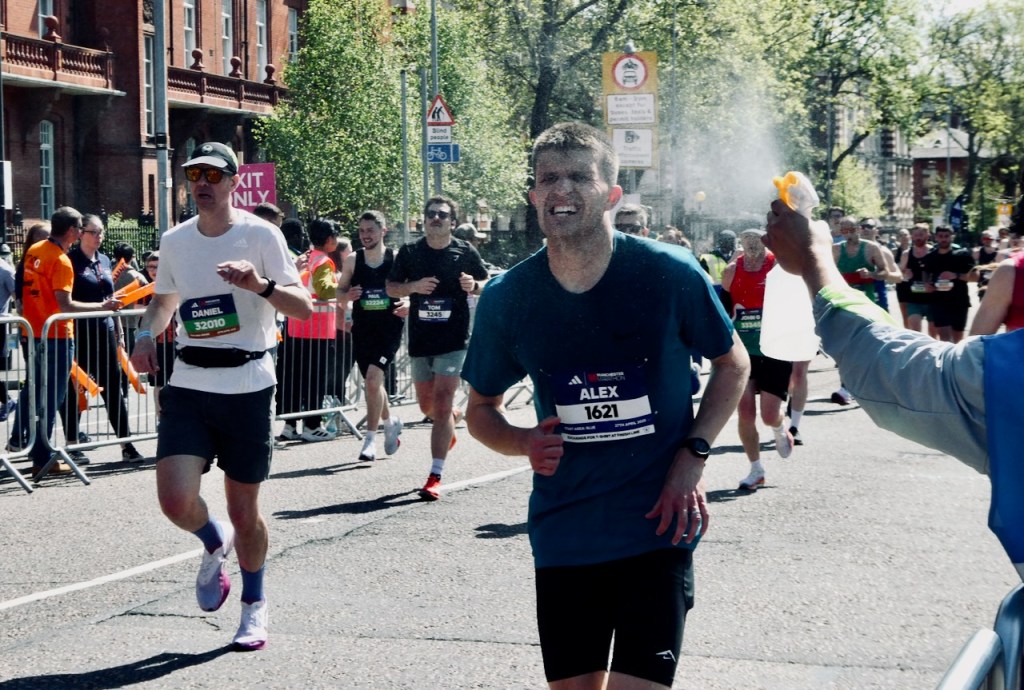 Marathon finish, 26/4/25