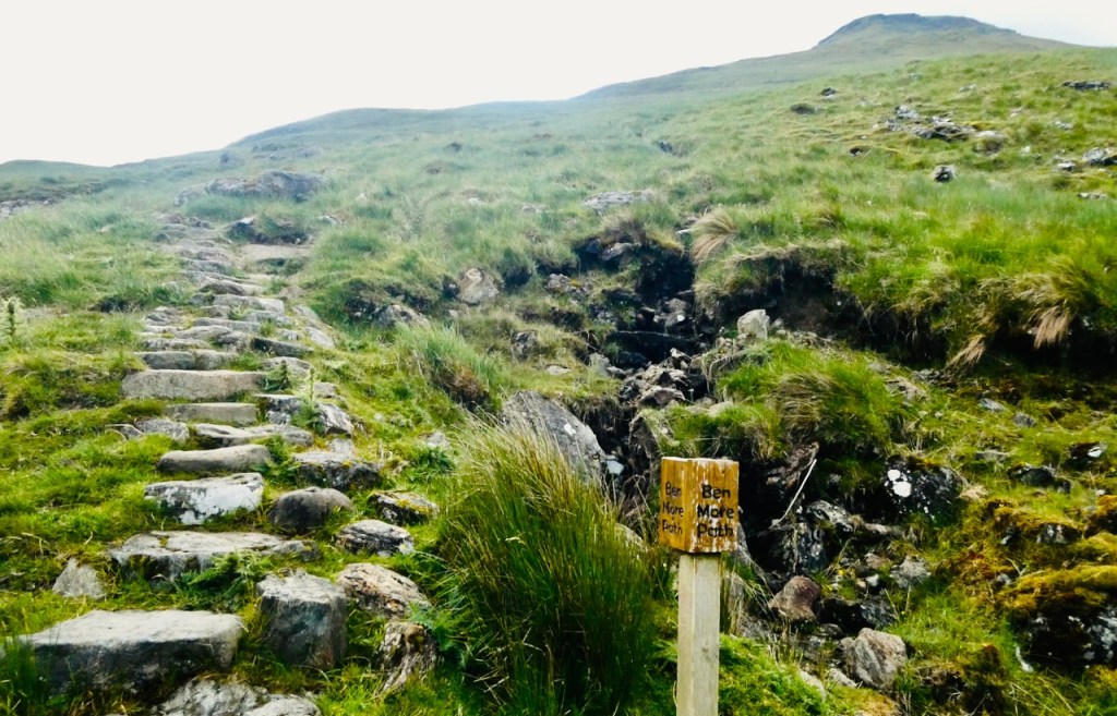 Ben More path, 10/6/25